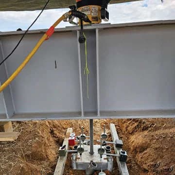 Tension Test Setup